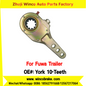 Winco OEM Fuwa Trailer York 10-Teeth Manual Slack Adjuster for Suit to China Fuwa Trailer 3 Hole 10 Teeth Brake Systems